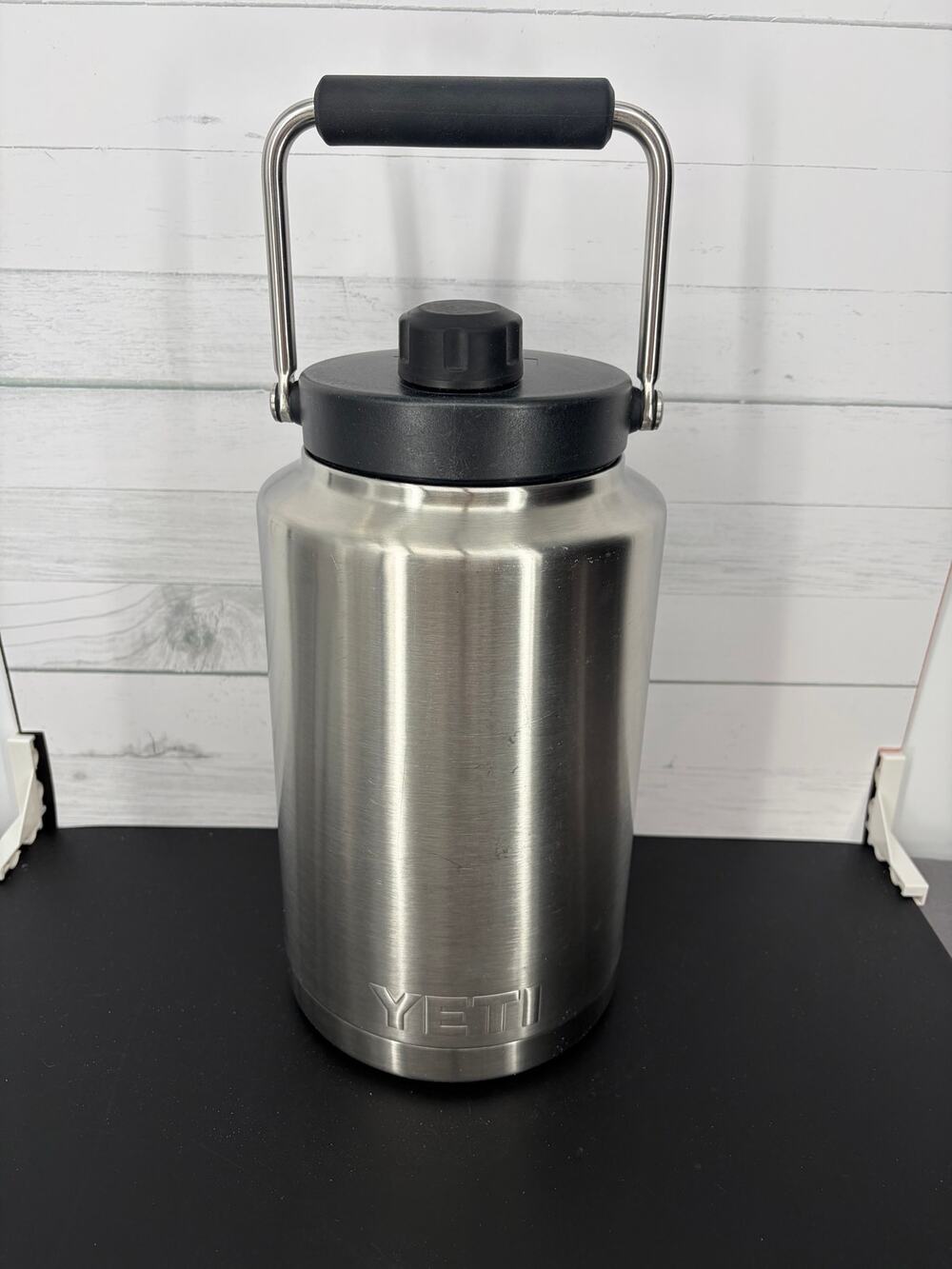 Yeti Rambler One Gallon Stainless Steel Water Jug with Cap PREOWNED Discontinued